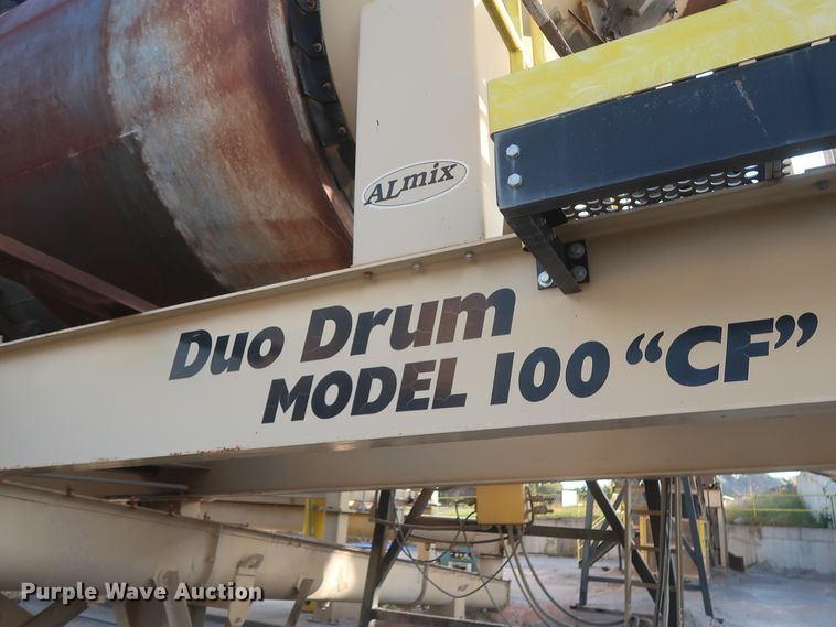 image for item DJ2384 2000 Almix Duo Drum 100CF asphalt plant