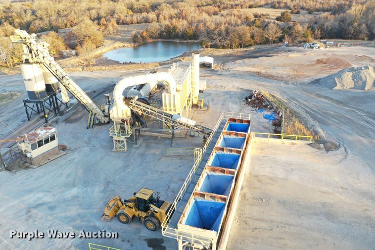 image for item DJ2384 2000 Almix Duo Drum 100CF asphalt plant