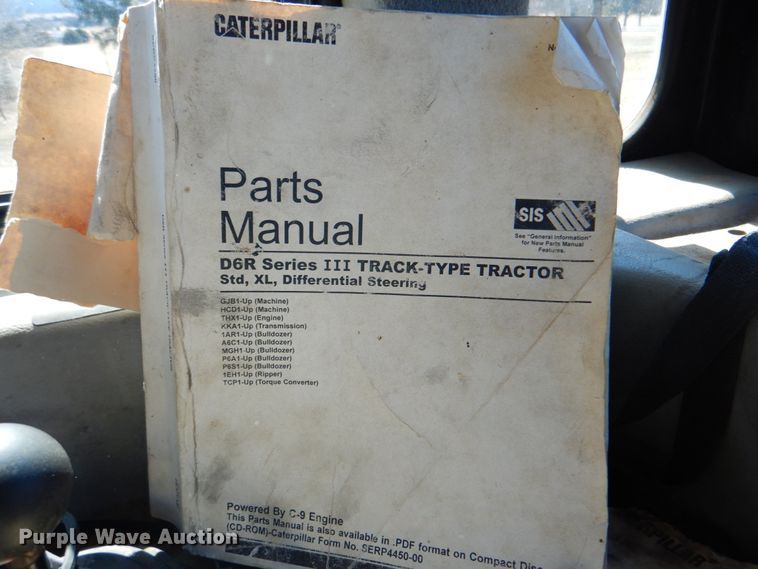 image for item DJ8671 2007 Caterpillar D6R XL Series III  dozer