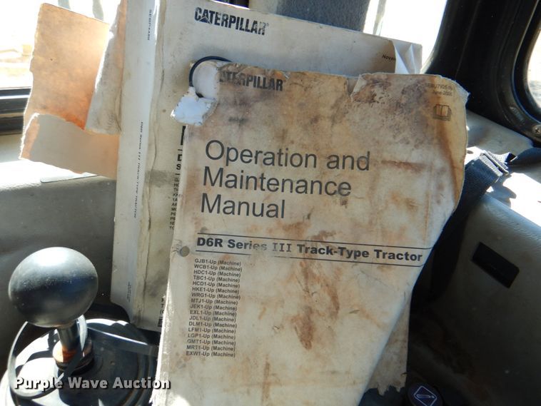 image for item DJ8671 2007 Caterpillar D6R XL Series III  dozer