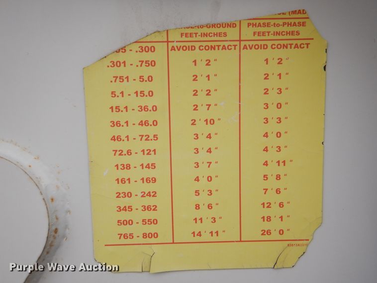 image for item DJ8693 2006 International 7400  bucket truck