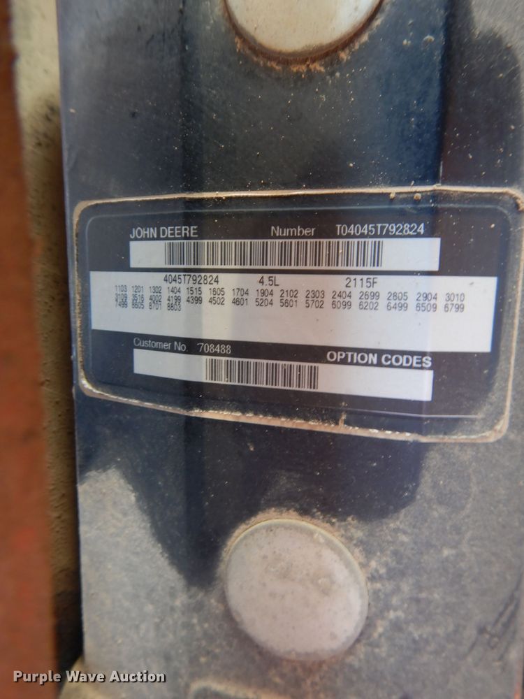 image for item DL2127 1999 Lull Highlander 844C-42  telehandler