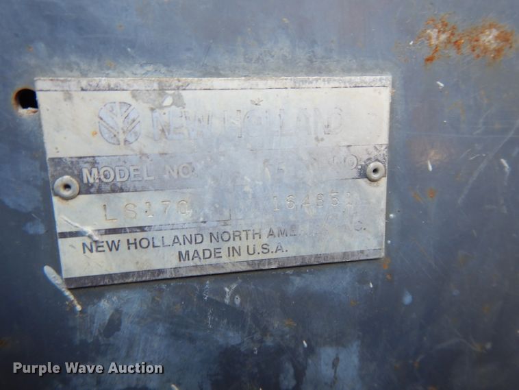 image for item DL2139 1999 New Holland LS170  skid steer loader