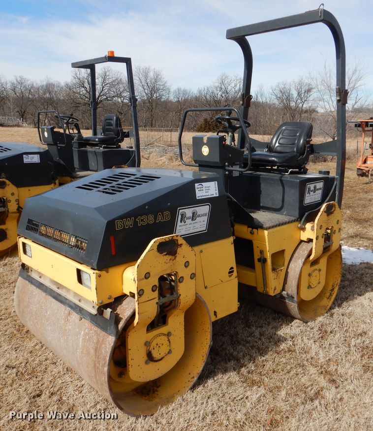 image for item DL2150 2007 Bomag BW138AD  double drum vibratory roller