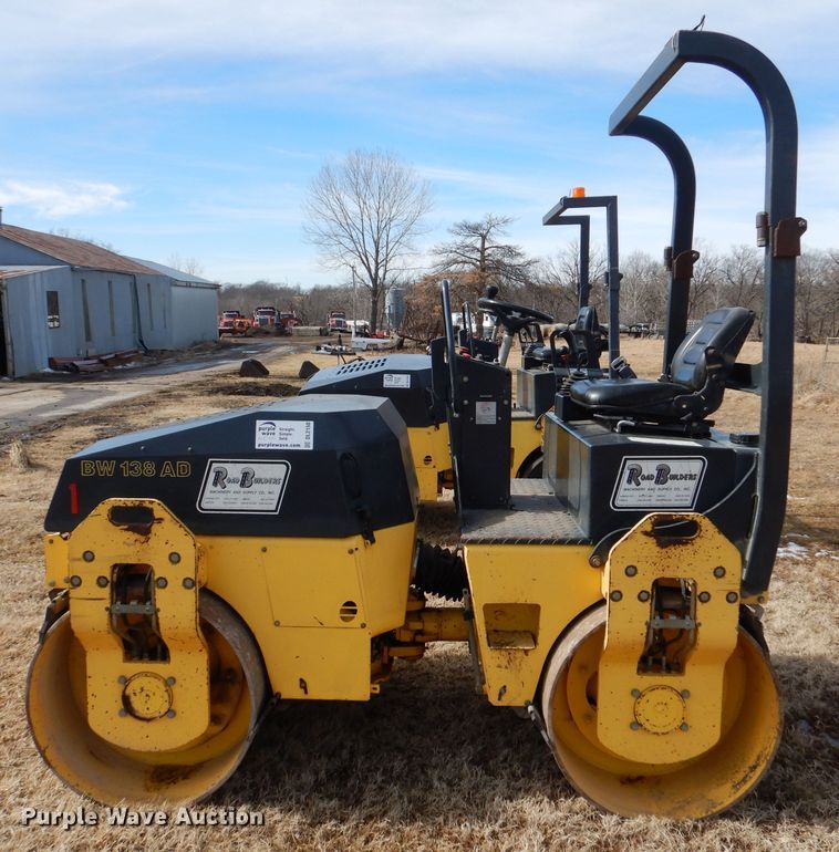 image for item DL2150 2007 Bomag BW138AD  double drum vibratory roller