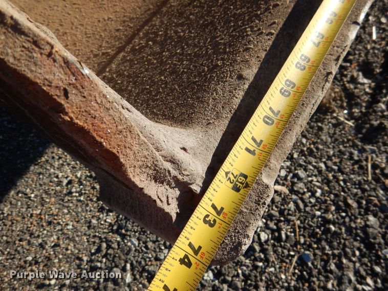 image for item DL2198 Hendrix  74"W excavator bucket