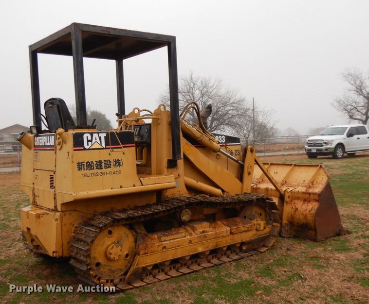 image for item DM2795 1994 Caterpillar 933  track loader