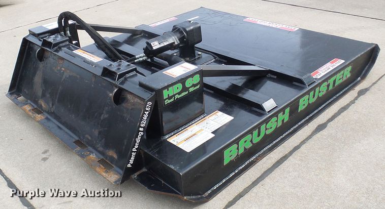 image for item EP9935 2020 B Built BBHD68 skid steer brush mower