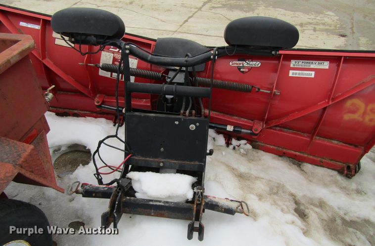 image for item GC9807 The Boss Power-V DXT 110"W snow plow