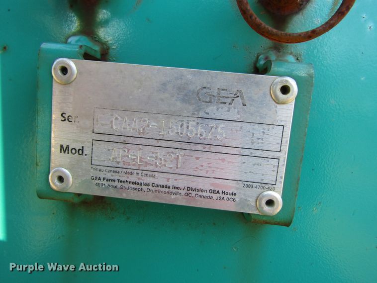 image for item GC9825 2015 GEA Houle Technologies AP-L-52T lagoon pump