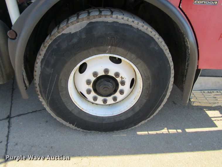 image for item GC9826 2002 Freightliner Condor  sewer jetter truck