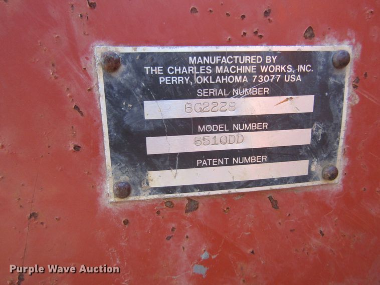 image for item GC9830 1990 Ditch Witch 6510  trencher