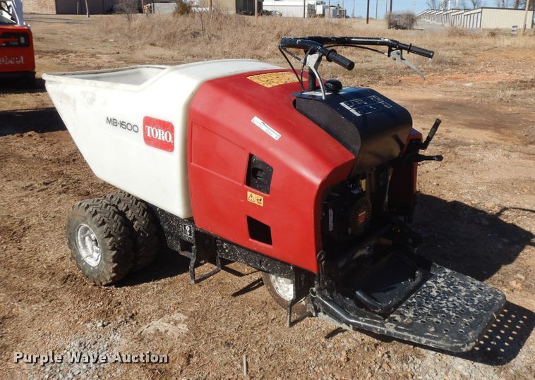 image for item GG9451 2016 Toro MB1600 concrete buggy
