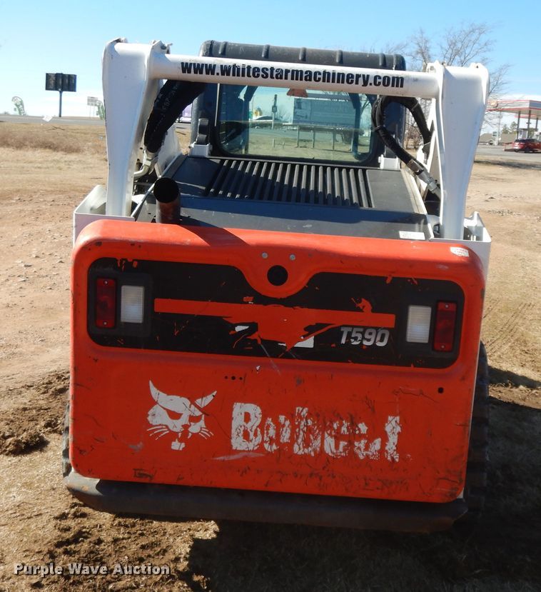 image for item GG9453 2019 Bobcat T590  tracked skid steer loader