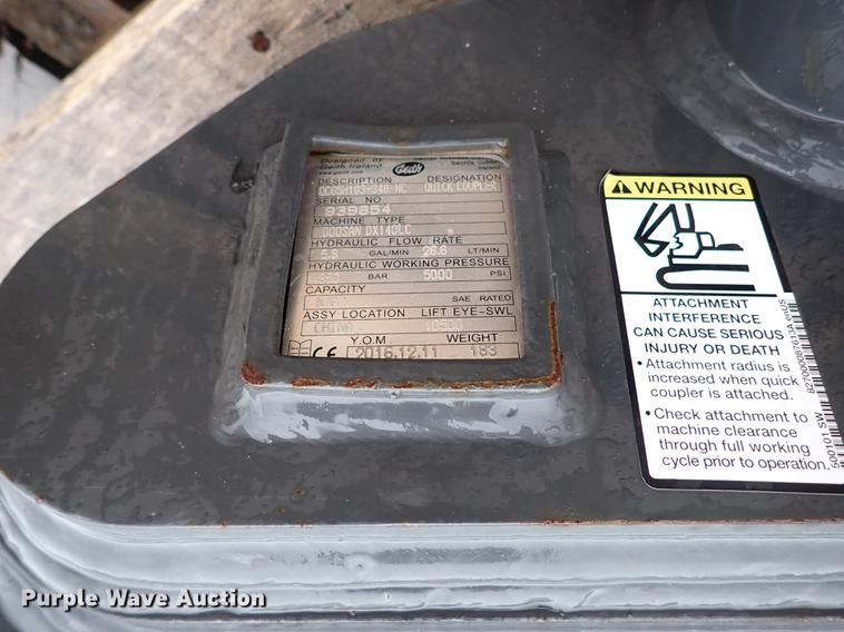 image for item GR9625 Geith QC65H  hydraulic quick coupler