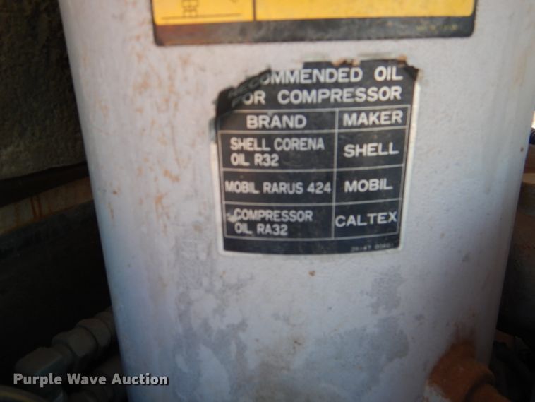 image for item HC9147 1991 Airman PDS185S  air compressor