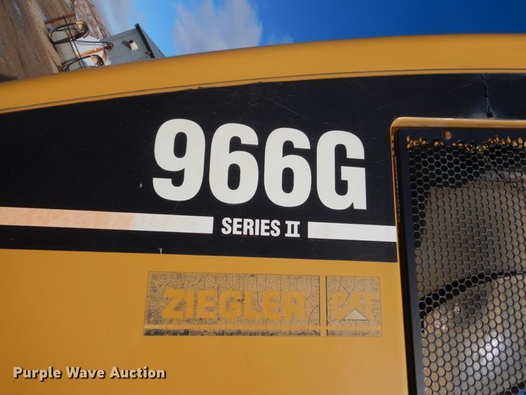 image for item HS9957 2004 Caterpillar 966G Series II  wheel loader