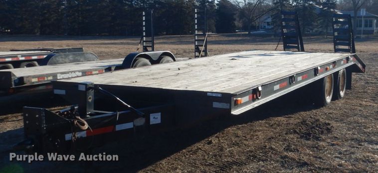 image for item HS9960 1991 Belshe T24 equipment trailer