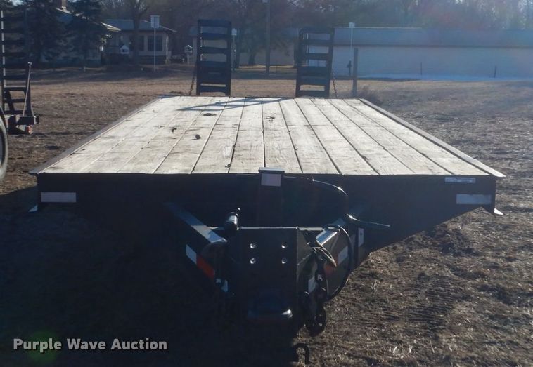 image for item HS9960 1991 Belshe T24 equipment trailer