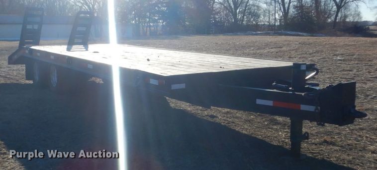 image for item HS9960 1991 Belshe T24 equipment trailer