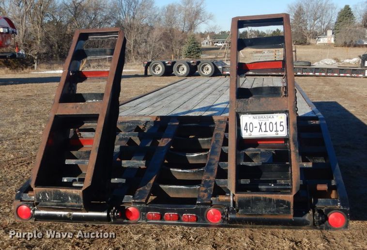 image for item HS9960 1991 Belshe T24 equipment trailer