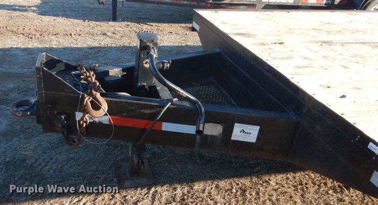 image for item HS9960 1991 Belshe T24 equipment trailer