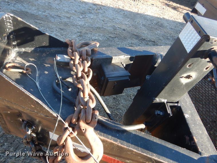 image for item HS9960 1991 Belshe T24 equipment trailer