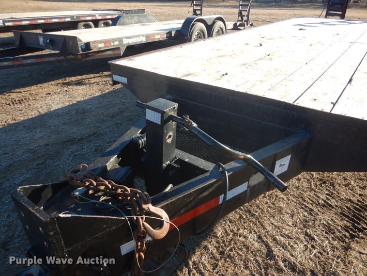 image for item HS9960 1991 Belshe T24 equipment trailer