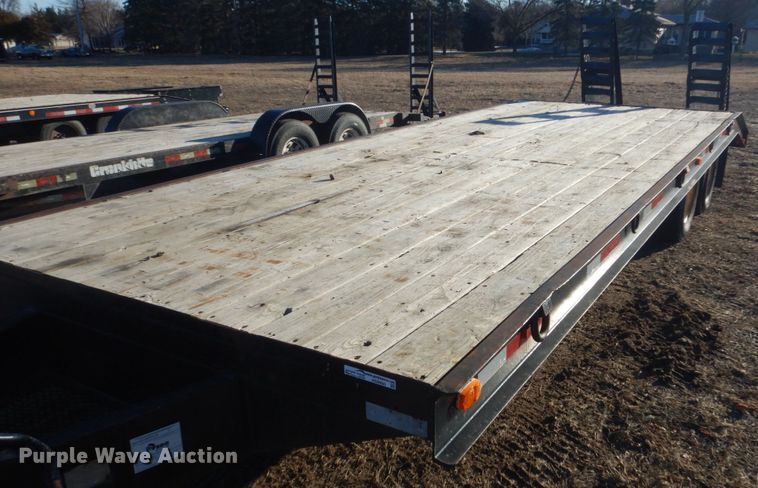 image for item HS9960 1991 Belshe T24 equipment trailer
