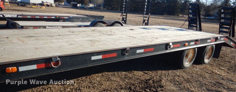 image for item HS9960 1991 Belshe T24 equipment trailer