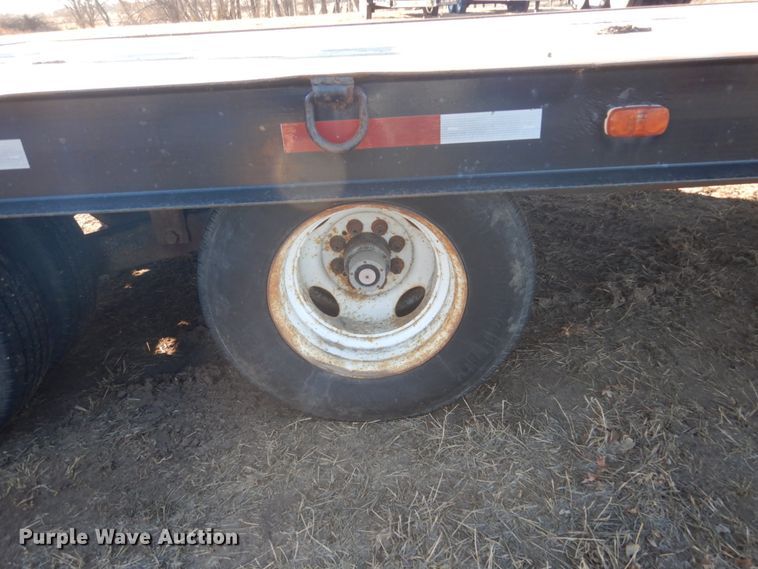 image for item HS9960 1991 Belshe T24 equipment trailer