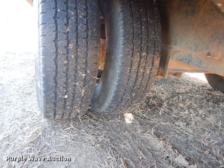 image for item HS9960 1991 Belshe T24 equipment trailer