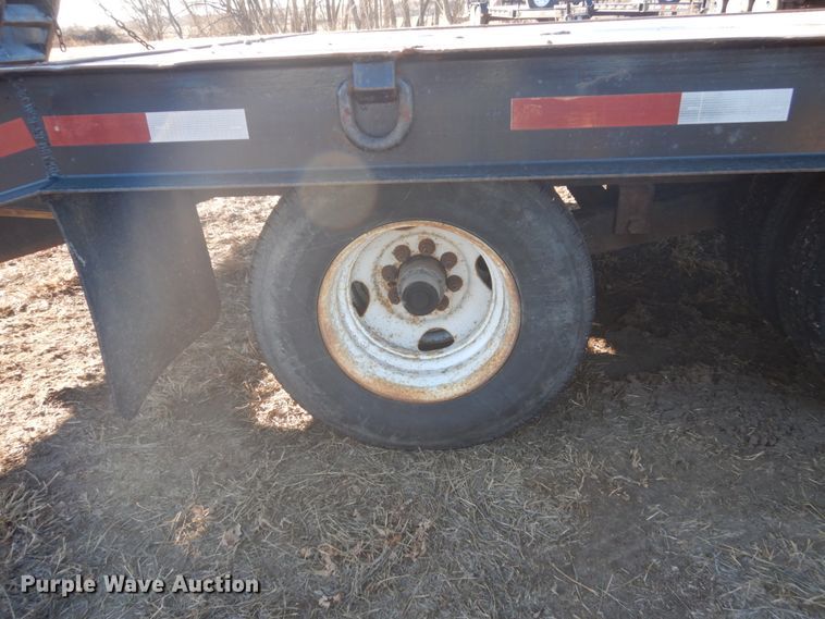 image for item HS9960 1991 Belshe T24 equipment trailer