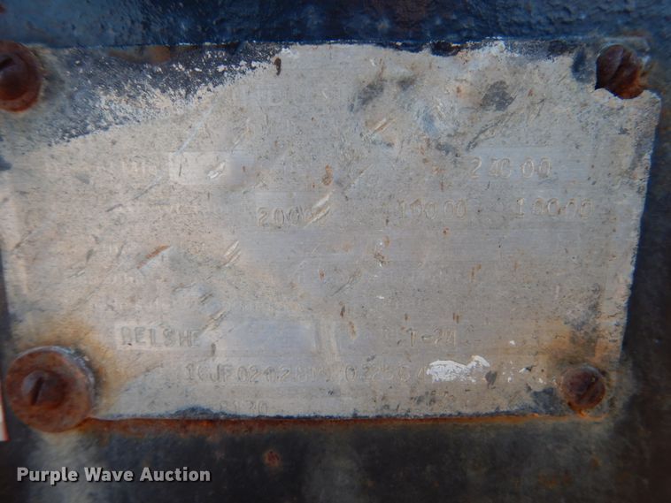 image for item HS9960 1991 Belshe T24 equipment trailer