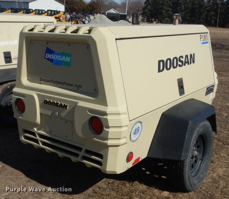 image for item HS9962 2016 Doosan P185  air compressor
