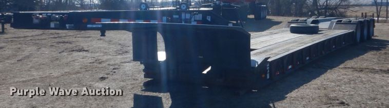 image for item HS9965 2007 Load King lowboy equipment trailer