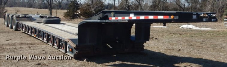 image for item HS9965 2007 Load King lowboy equipment trailer