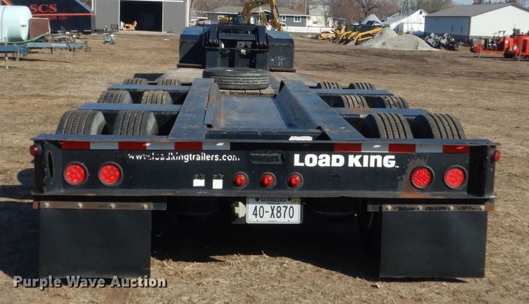 image for item HS9965 2007 Load King lowboy equipment trailer