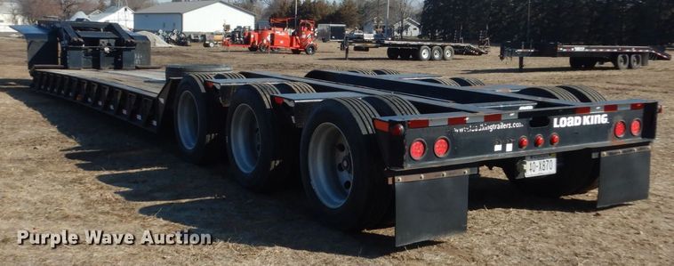 image for item HS9965 2007 Load King lowboy equipment trailer