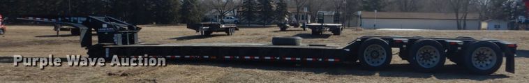 image for item HS9965 2007 Load King lowboy equipment trailer