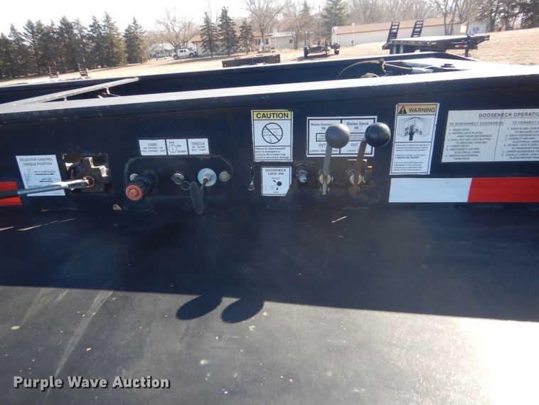 image for item HS9965 2007 Load King lowboy equipment trailer