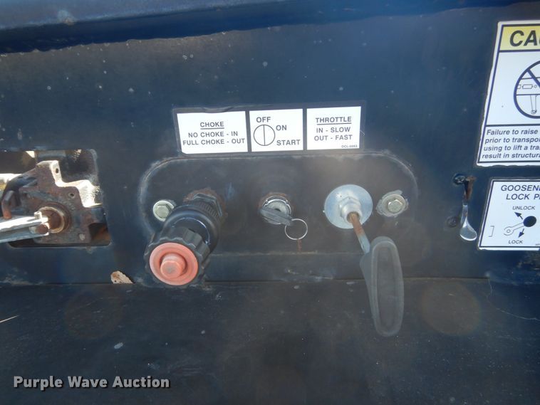 image for item HS9965 2007 Load King lowboy equipment trailer