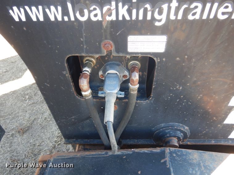 image for item HS9965 2007 Load King lowboy equipment trailer