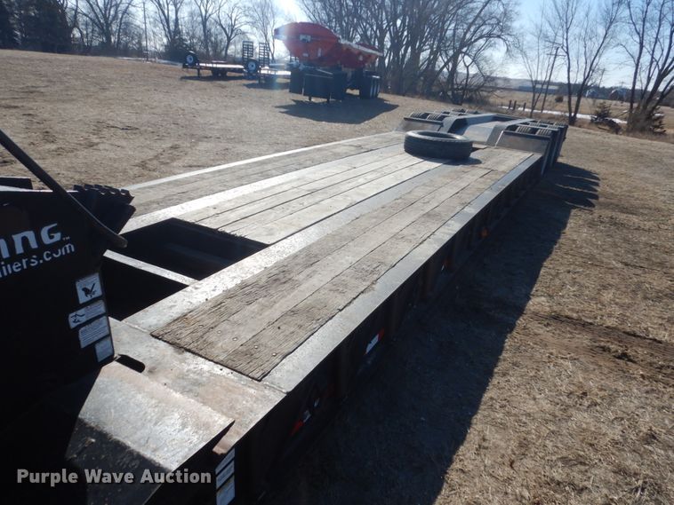 image for item HS9965 2007 Load King lowboy equipment trailer