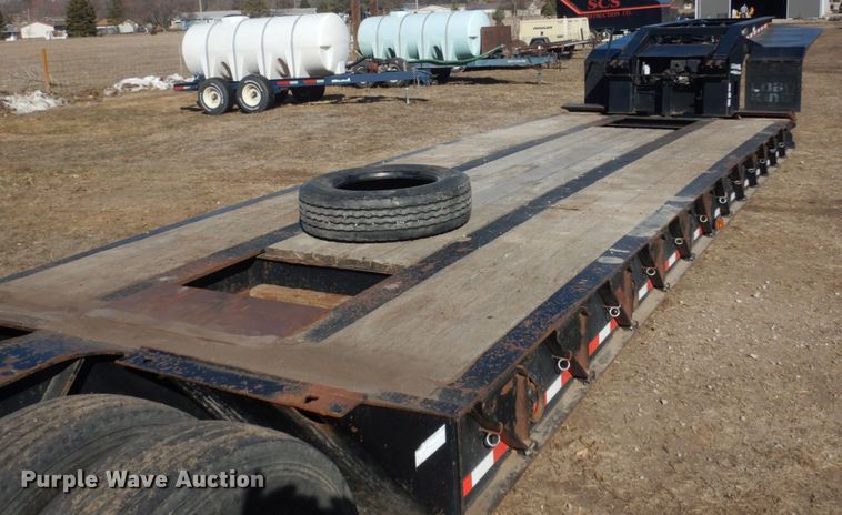 image for item HS9965 2007 Load King lowboy equipment trailer