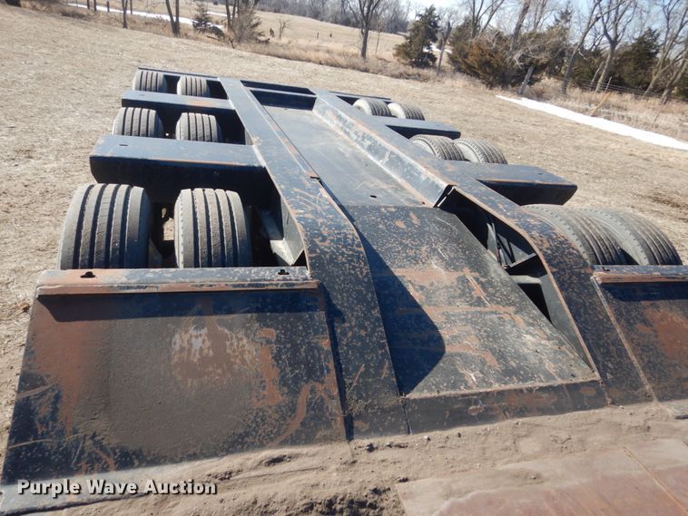 image for item HS9965 2007 Load King lowboy equipment trailer