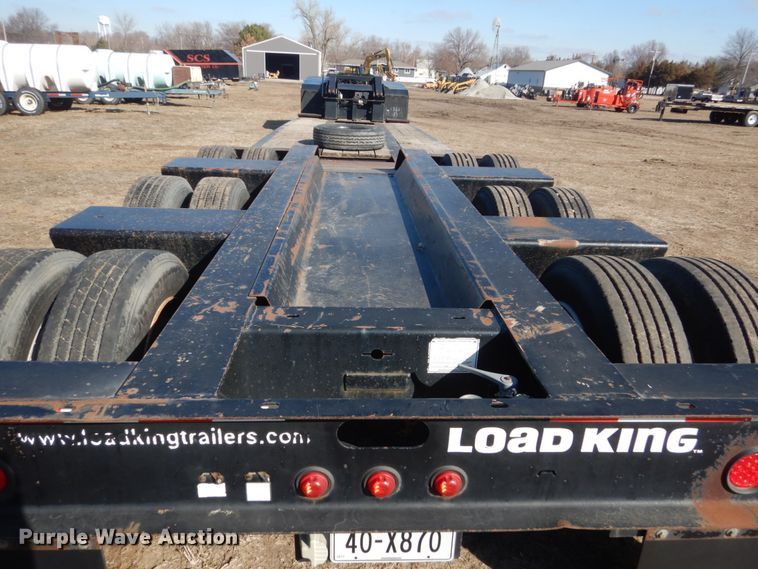 image for item HS9965 2007 Load King lowboy equipment trailer