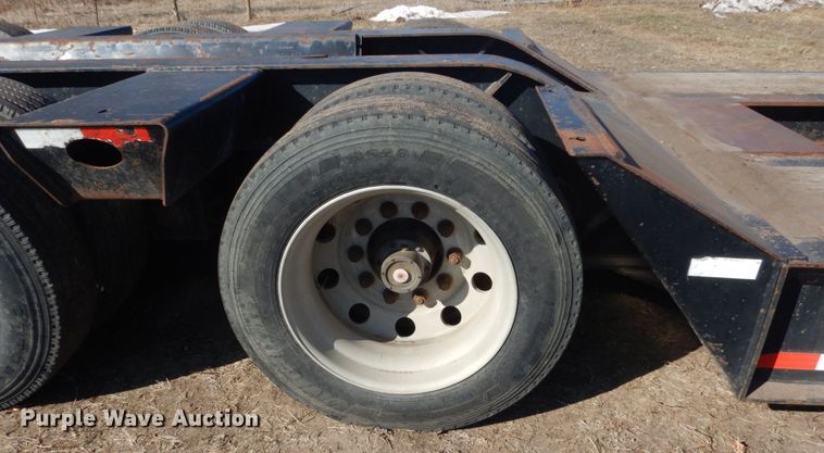 image for item HS9965 2007 Load King lowboy equipment trailer