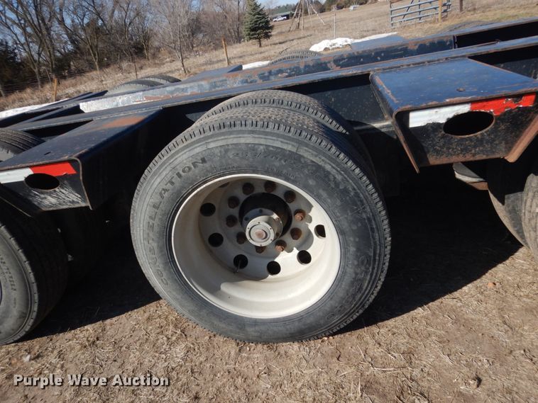 image for item HS9965 2007 Load King lowboy equipment trailer