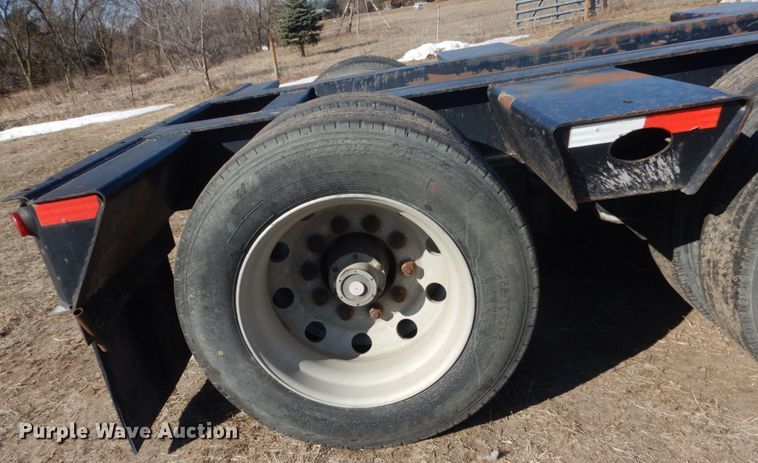 image for item HS9965 2007 Load King lowboy equipment trailer